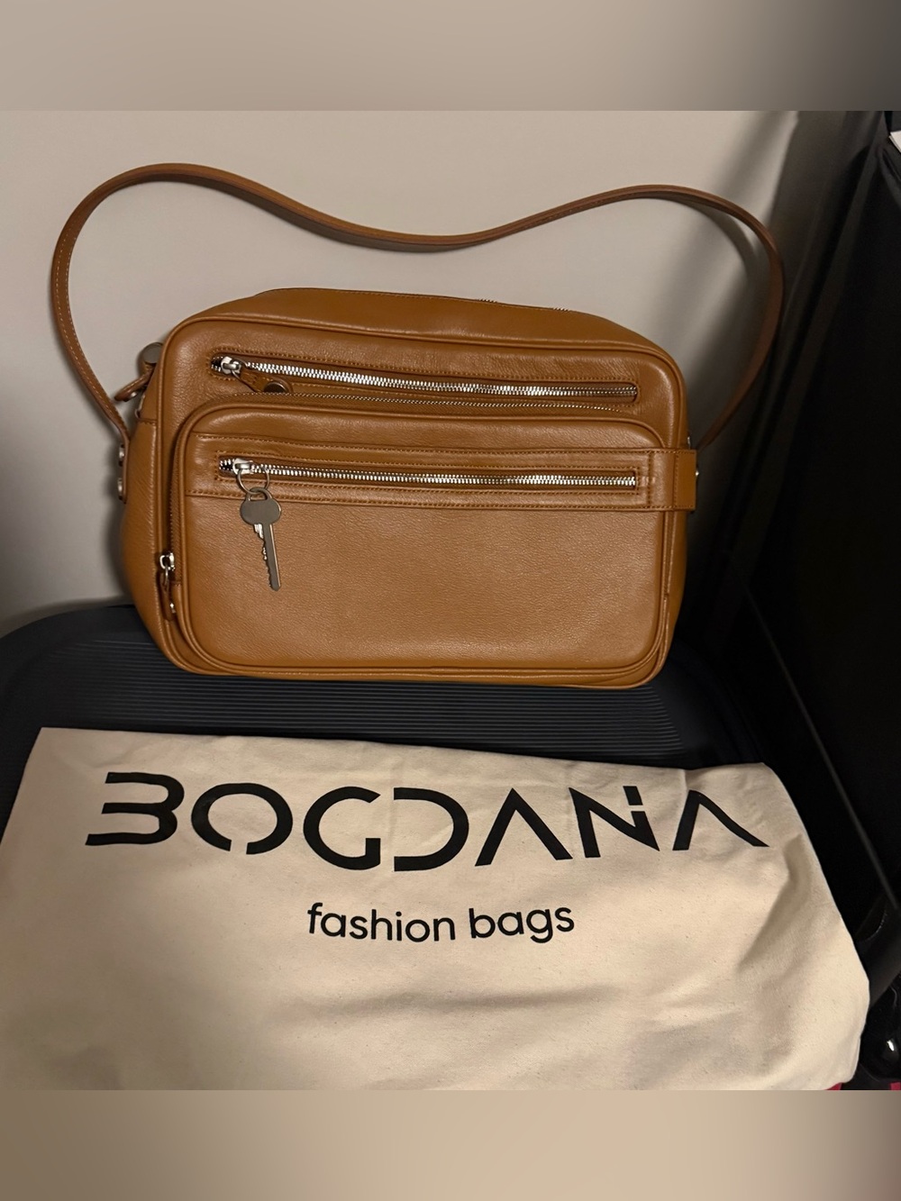 Bogdana Siena Brown Leather Bag